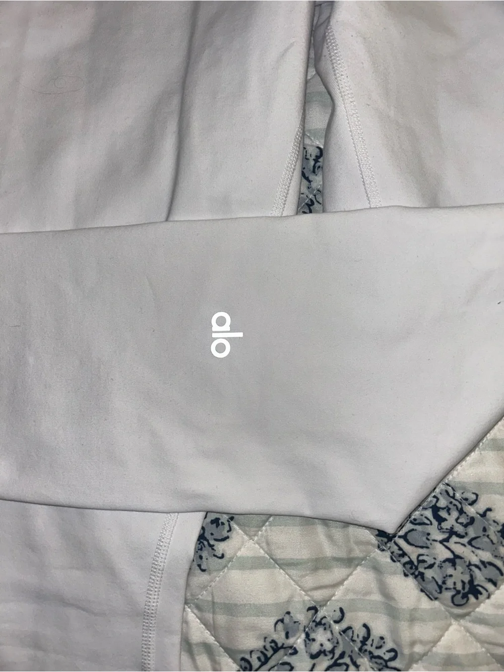 ALO Yoga White High-Rise Leggings